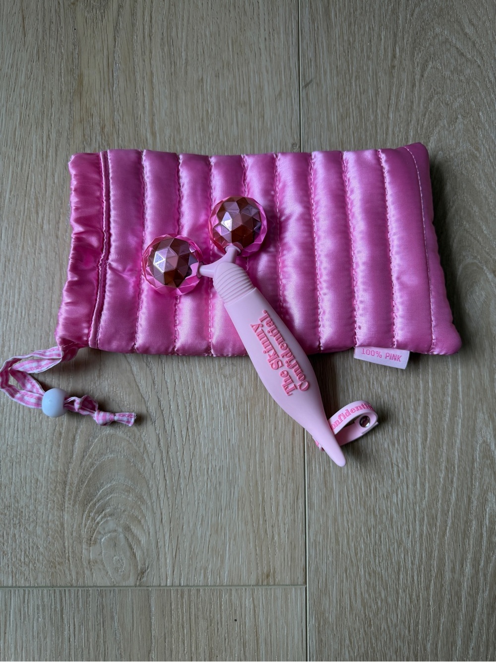 The Skinny Confidential Pink Balls Eye & Facial Roller Massager